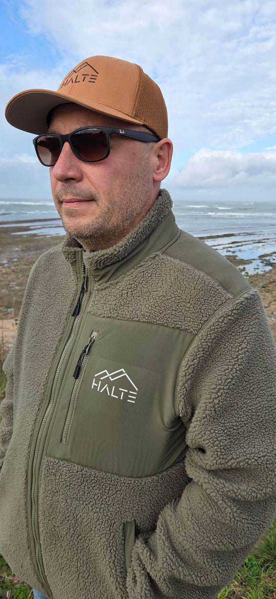 Polaire sherpa Homme 100% Polyester recyclée