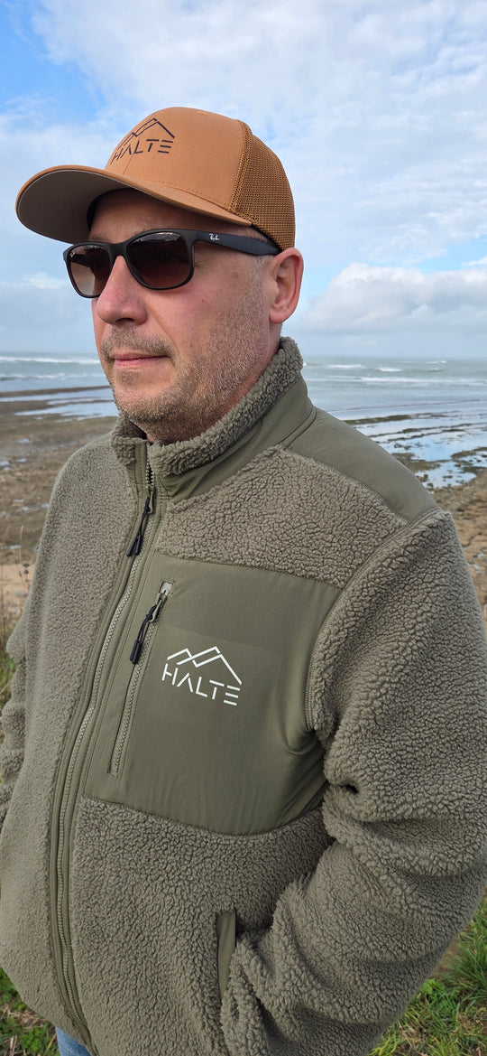 Polaire sherpa Homme 100% Polyester recyclée