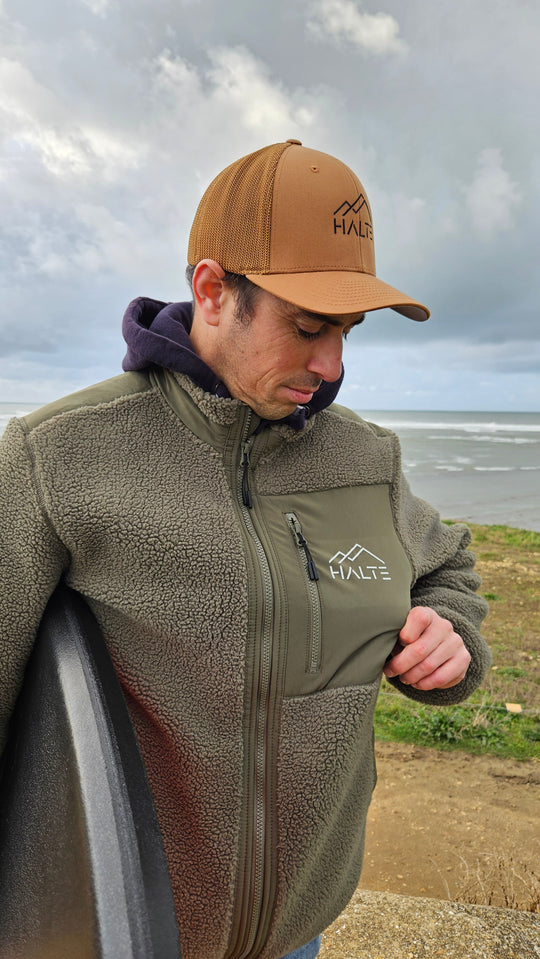 Polaire sherpa Homme 100% Polyester recyclée