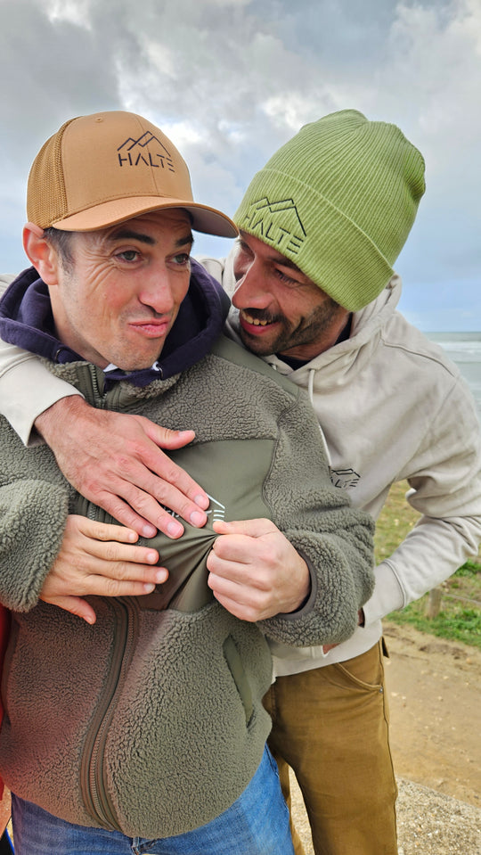 Polaire sherpa Homme 100% Polyester recyclée