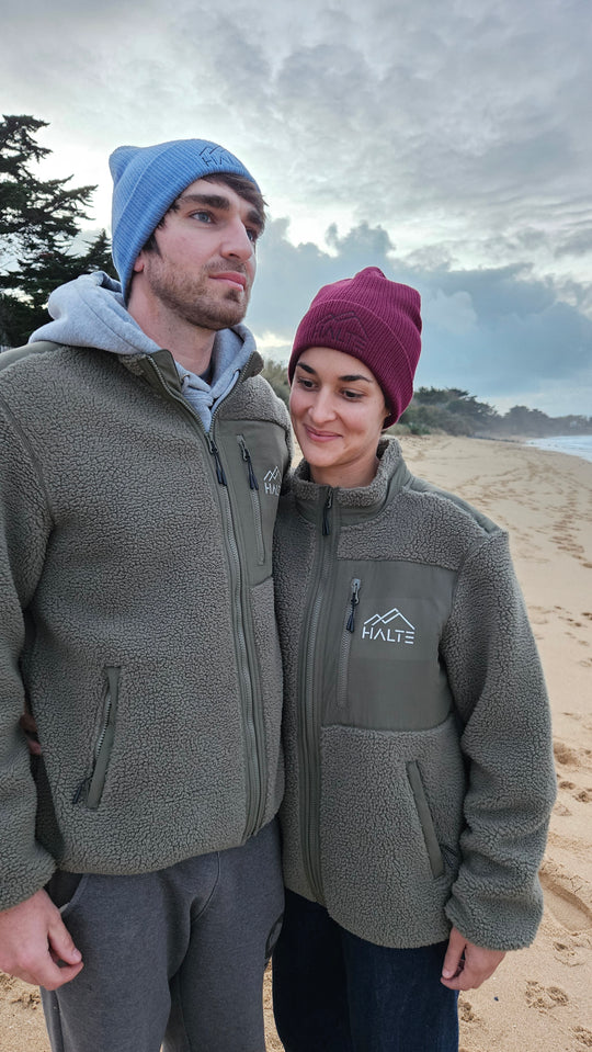 Polaire sherpa Homme 100% Polyester recyclée