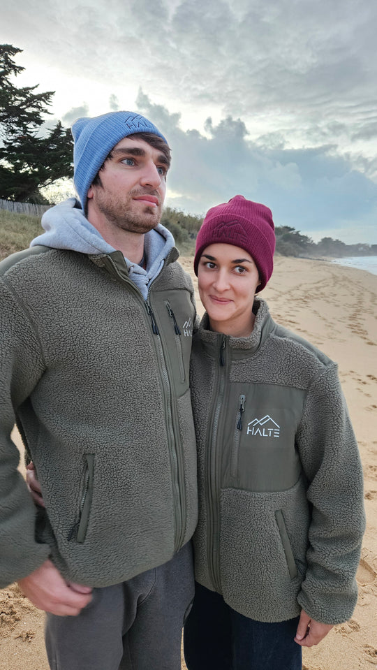 Polaire sherpa Homme 100% Polyester recyclée