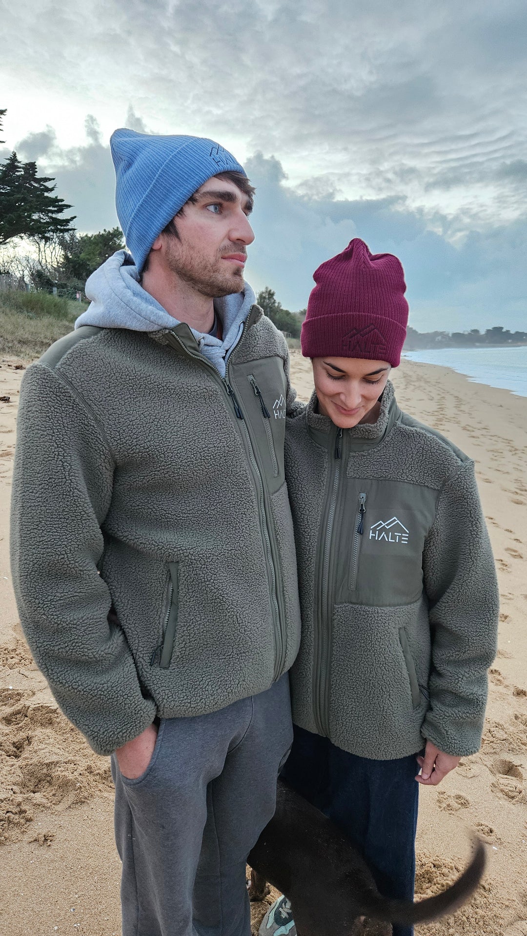 Polaire sherpa Homme 100% Polyester recyclée