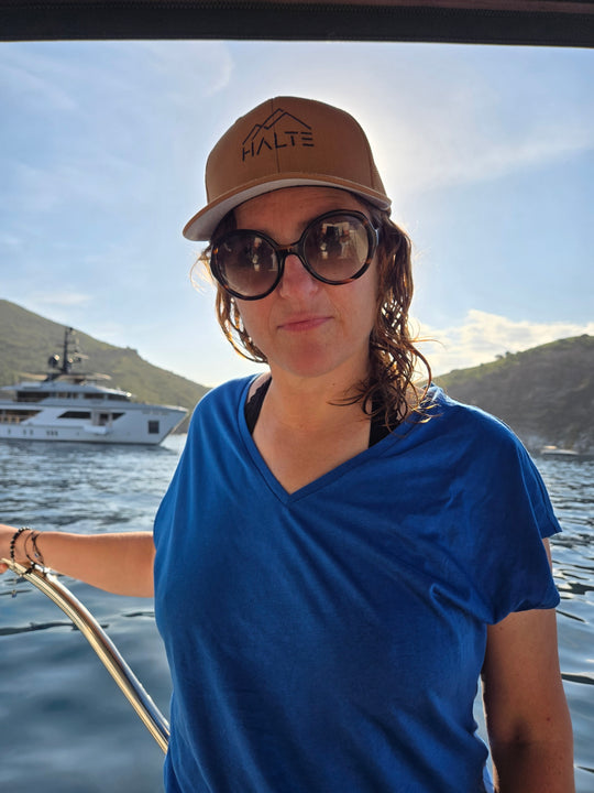 Casquette élastique à broderie noire (sans réglage) => meilleure vente, stock disponible