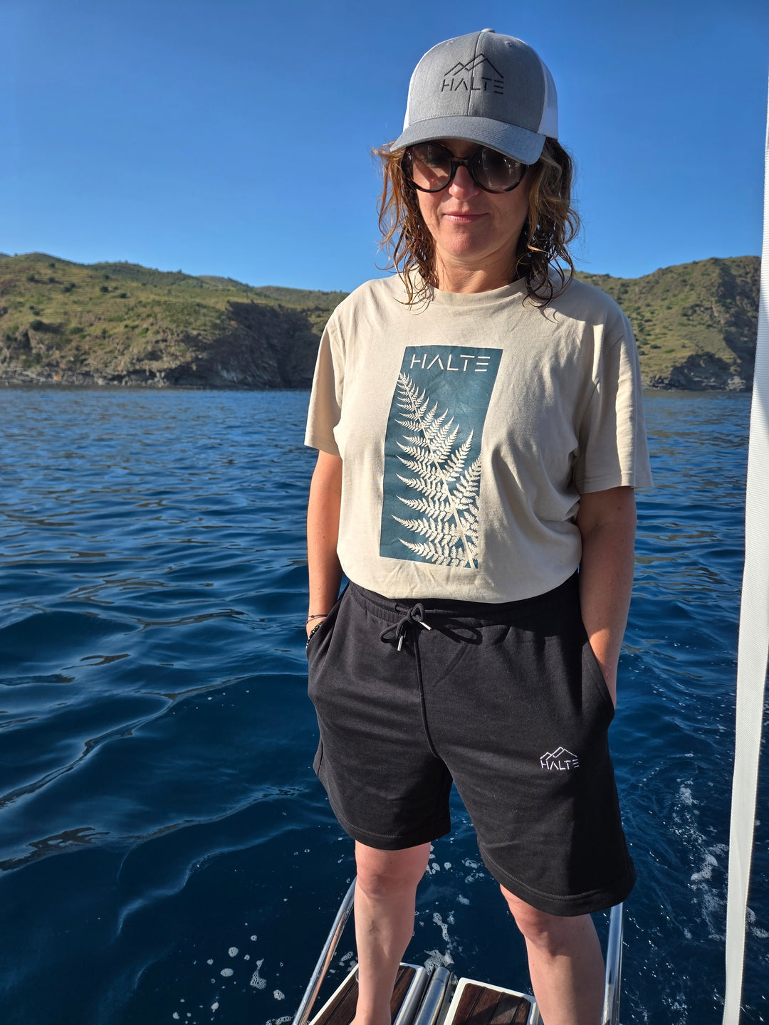 Fougères Femme - T-shirt en coton biologique