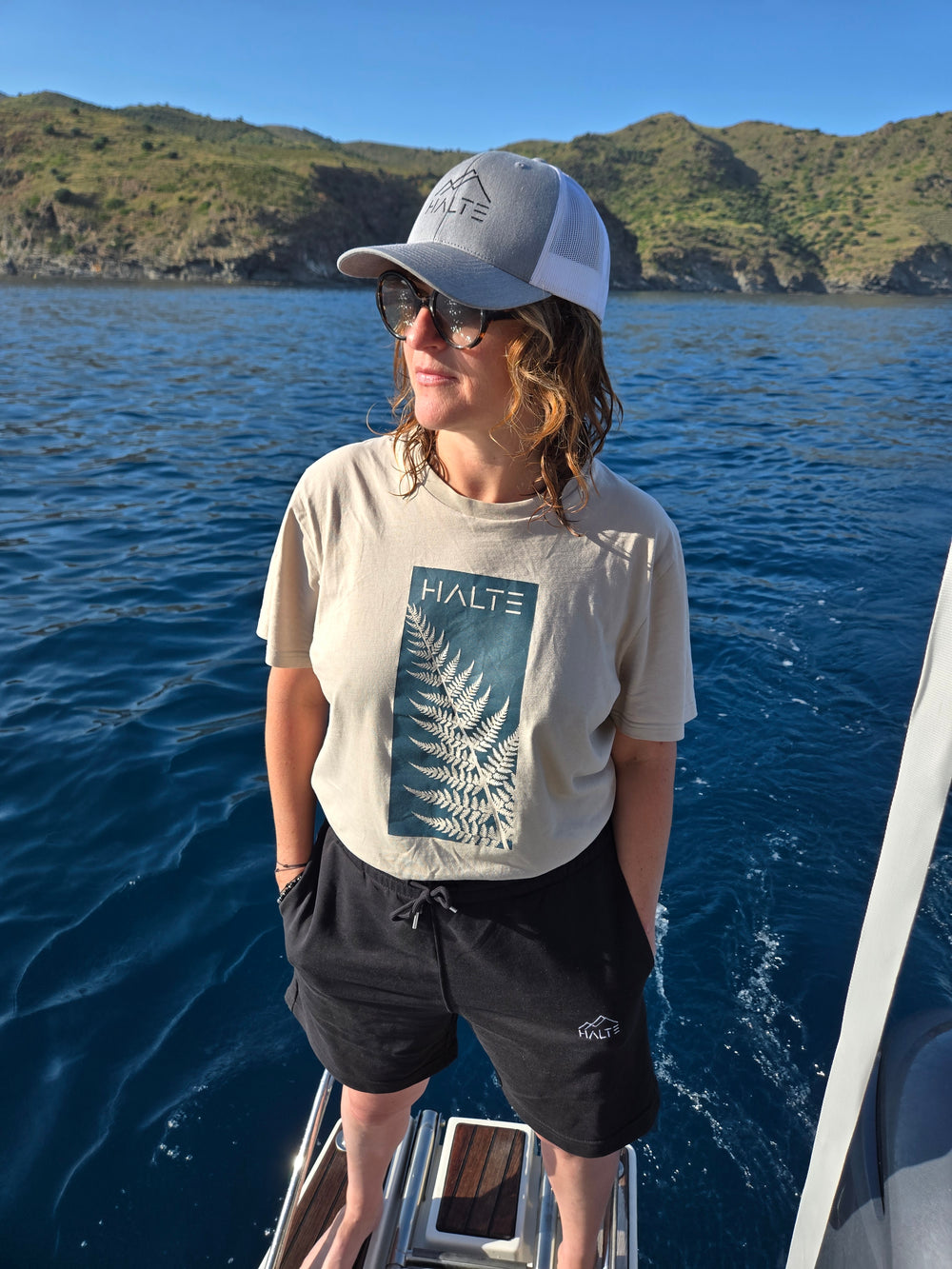 Fougères Femme - T-shirt en coton biologique