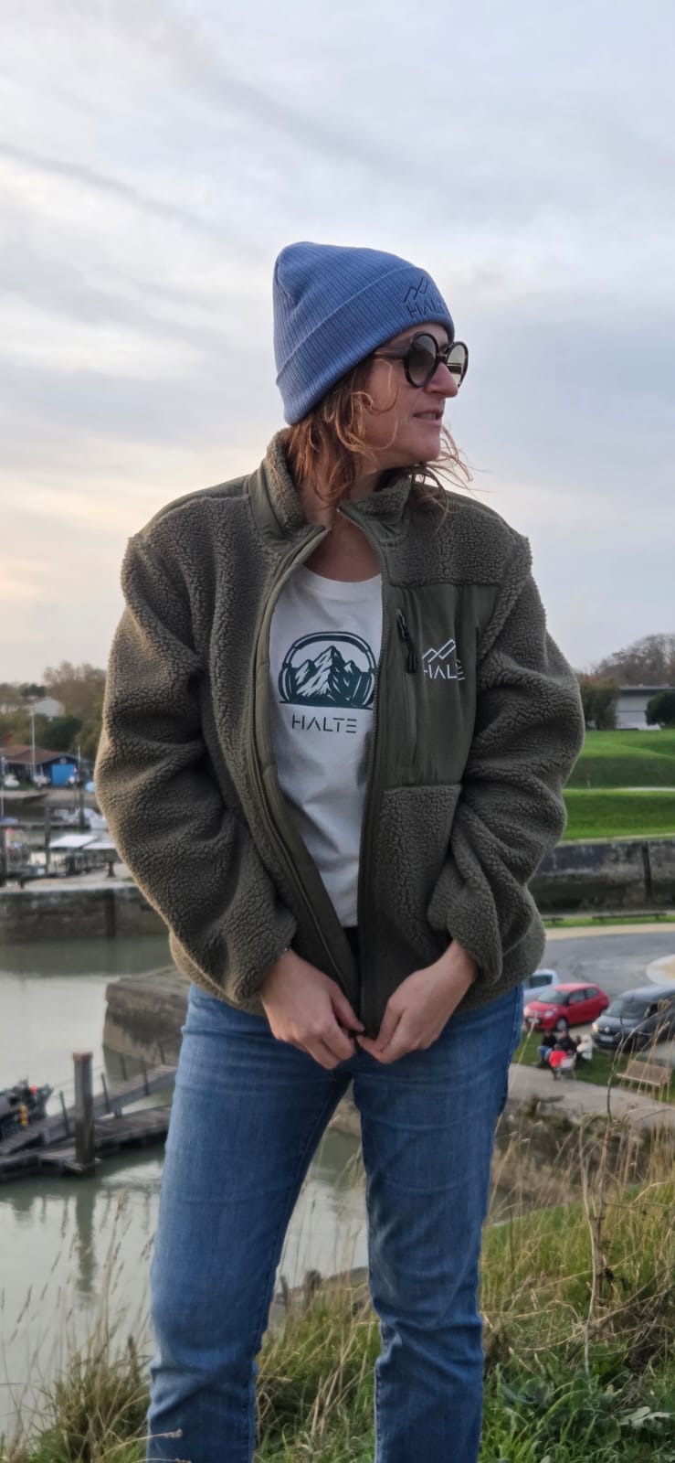 Polaire sherpa Femme 100% Polyester recyclée