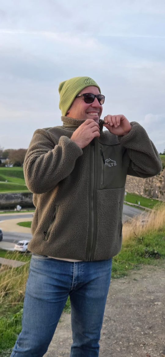 Polaire sherpa Homme 100% Polyester recyclée