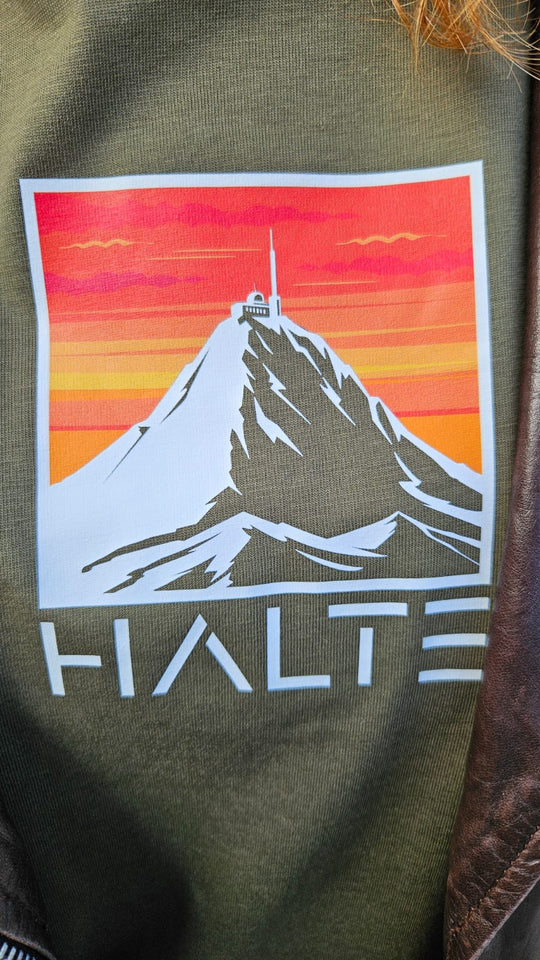 Pic du Midi de Bigorre Blanc - Femme T-shirt en coton biologique