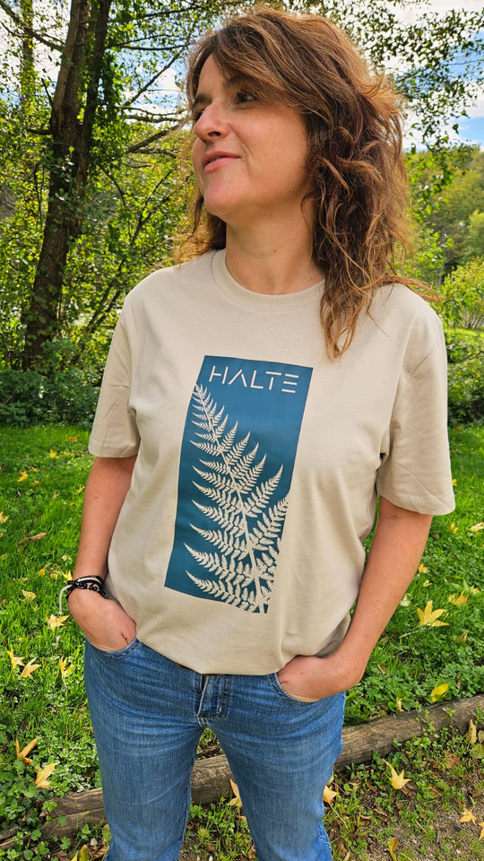 Fougères Femme - T-shirt en coton biologique