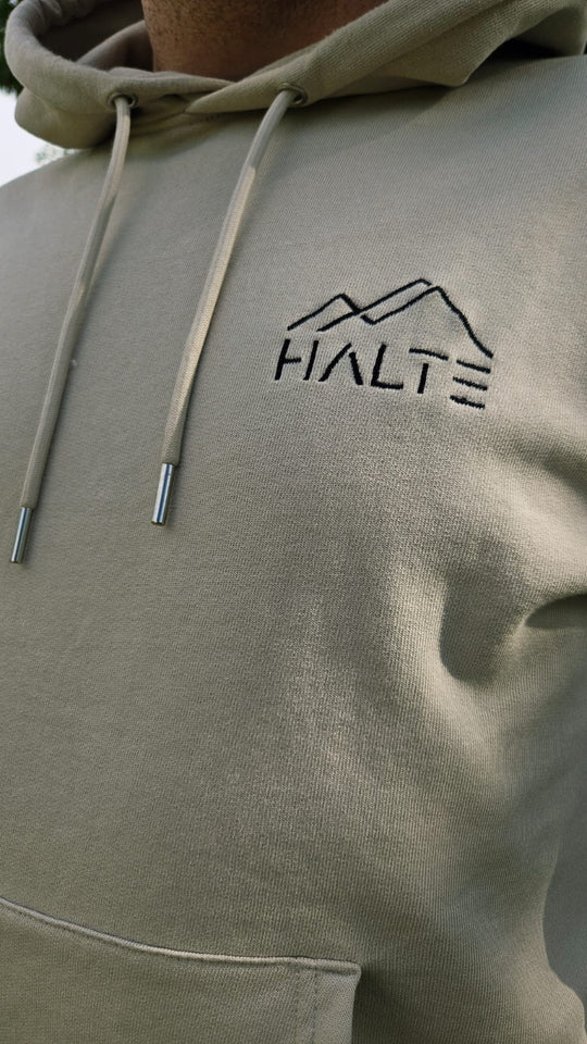 Sweat écologique basique unisexe brodé noir - Homme