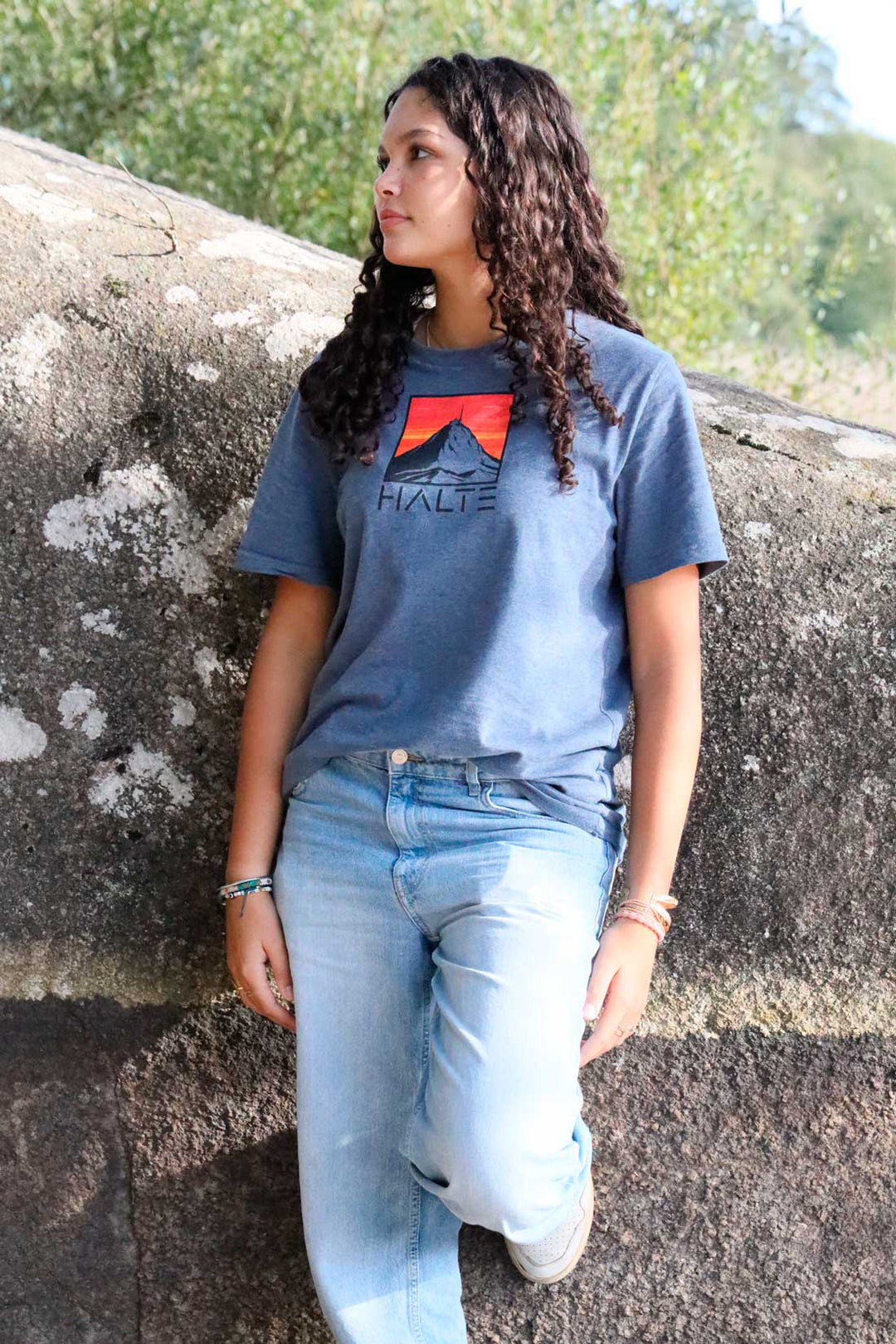 Pic du Midi de Bigorre Noir - Femme T-shirt en coton biologique