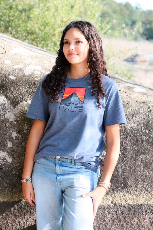 Pic du Midi de Bigorre Noir - Femme T-shirt en coton biologique