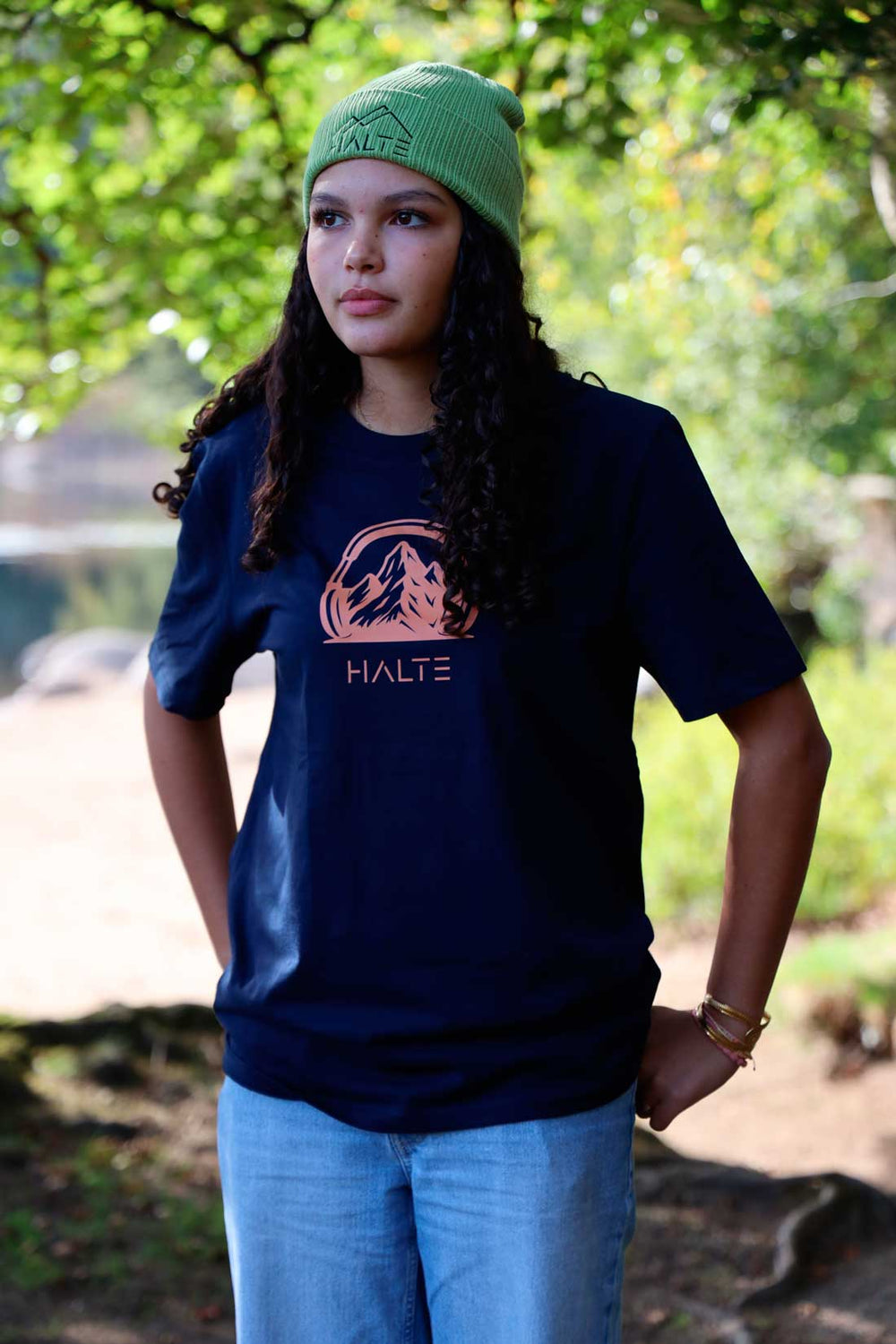 À l’Écoute du Sommet - Femme T-shirt en coton biologique