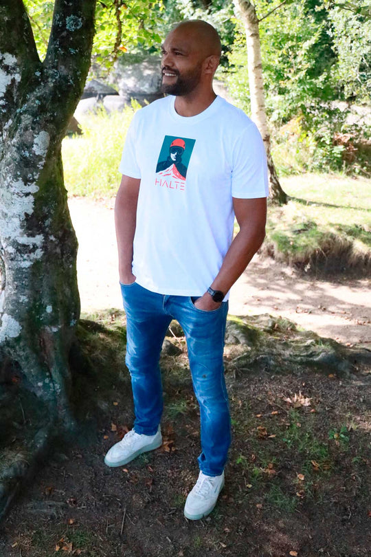 Pilote des cimes - Homme T-shirt en coton biologique