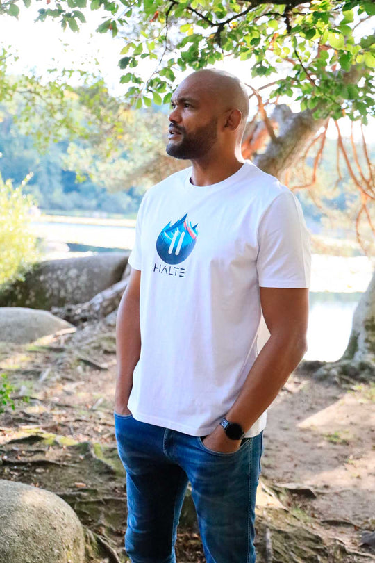 Montagne en pause - Homme T-shirt en coton biologique