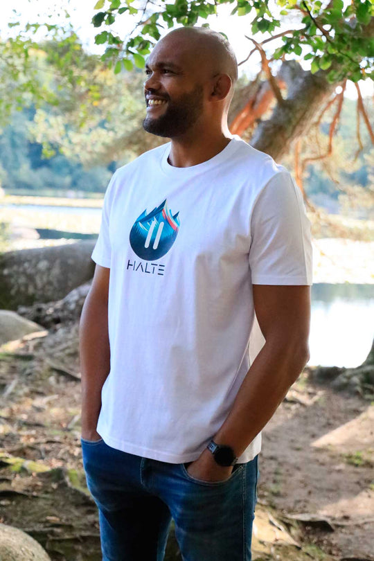 Montagne en pause - Homme T-shirt en coton biologique