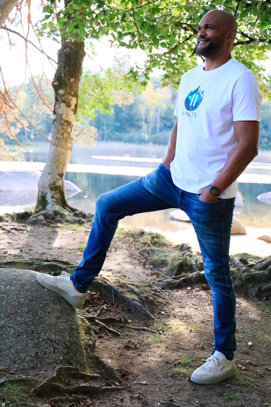 Montagne en pause - Homme T-shirt en coton biologique