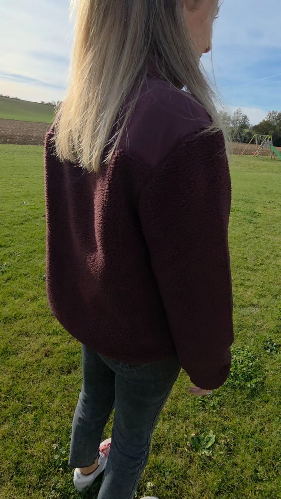 Polaire sherpa Femme 100% Polyester recyclée