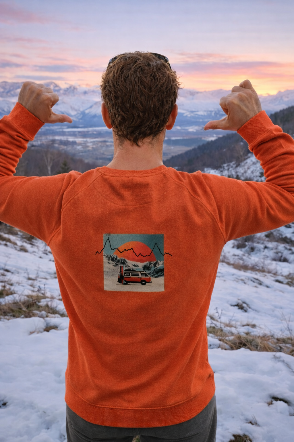 Sweat VanLife Écologique – Homme