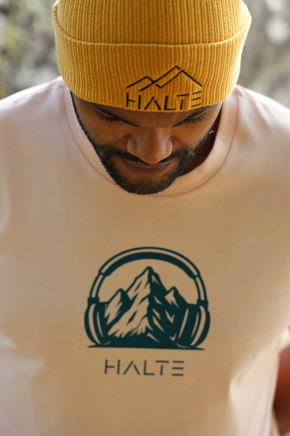 Bonnet côtelé bio Noir