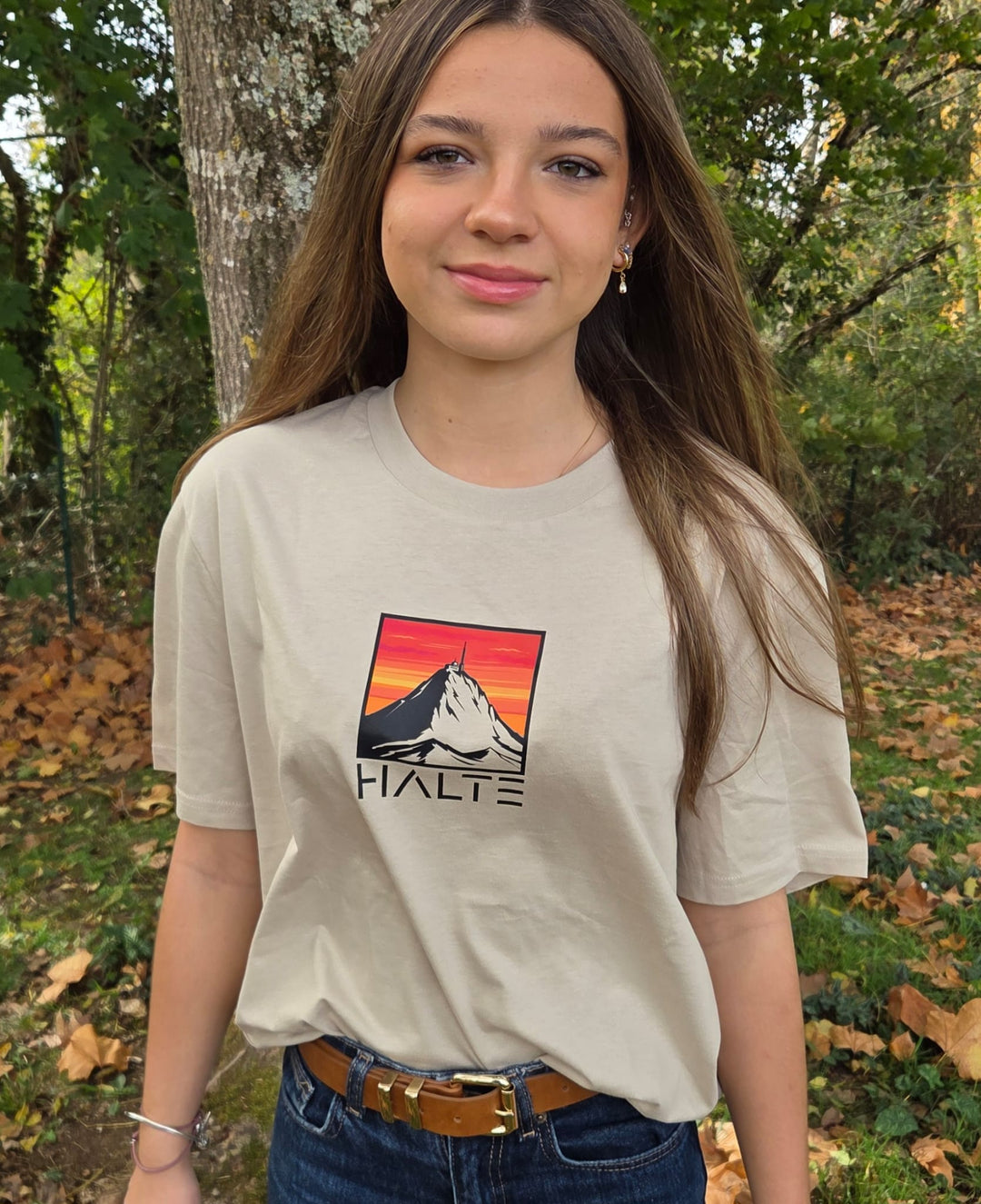 Pic du Midi de Bigorre Noir - Femme T-shirt en coton biologique