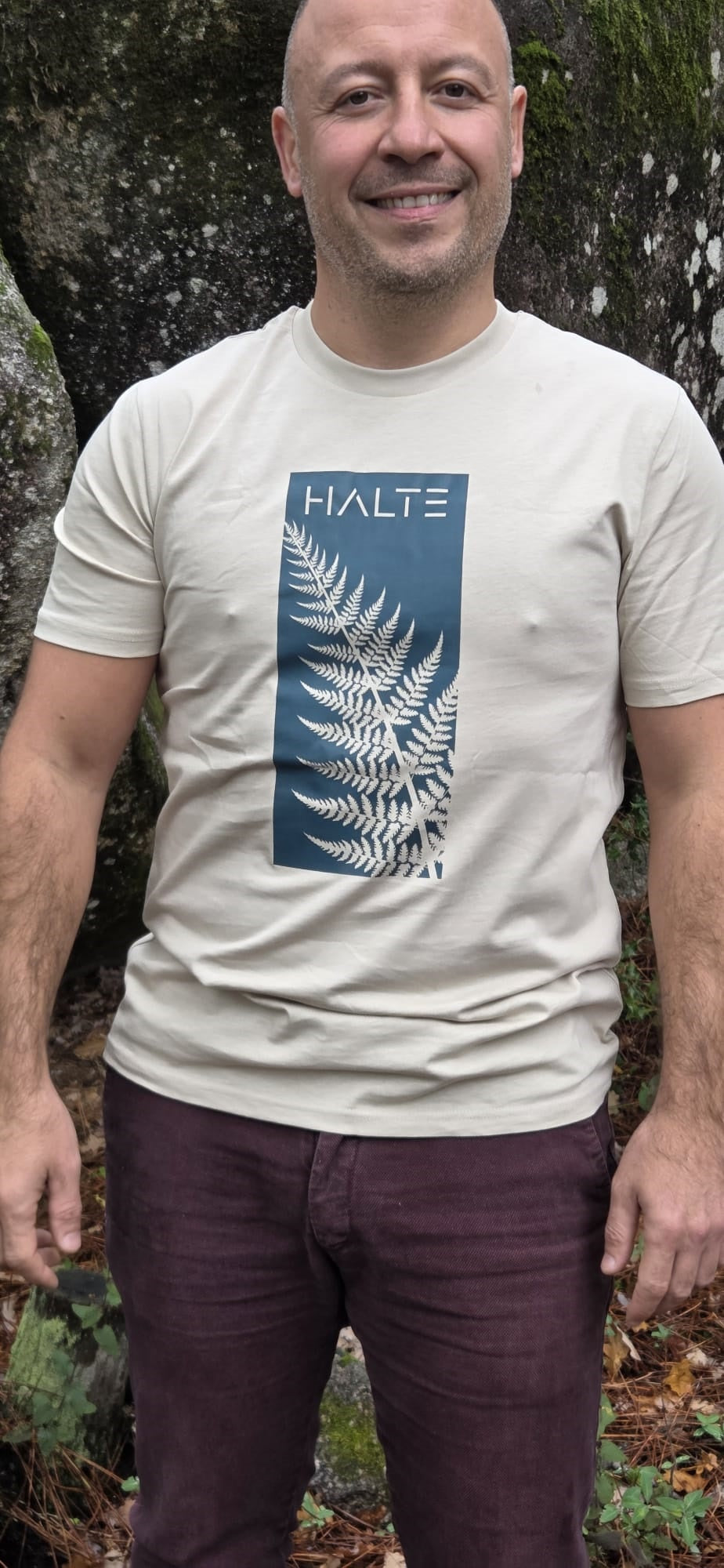 Fougère Homme - T-shirt en coton biologique