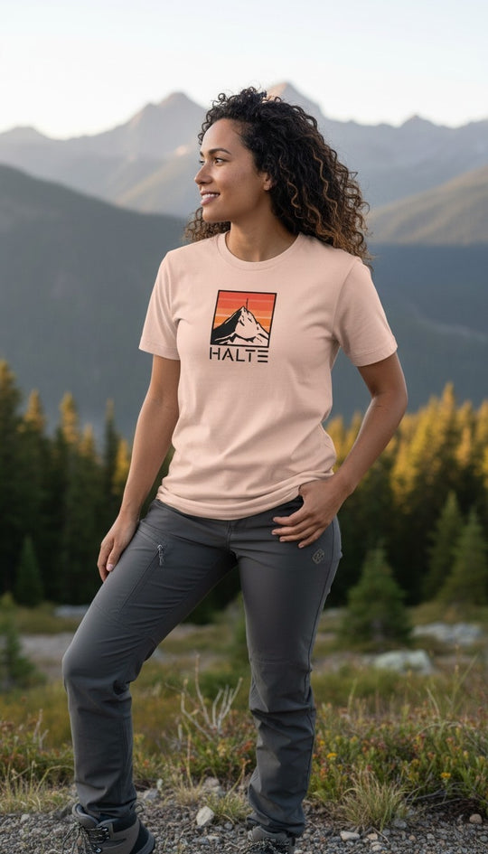 Pic du Midi de Bigorre Noir - Femme T-shirt en coton biologique