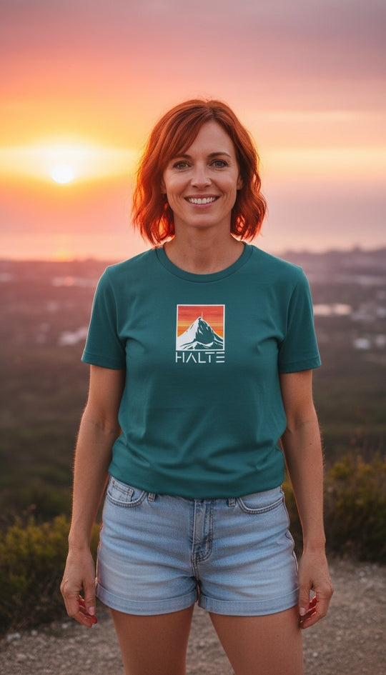 Pic du Midi de Bigorre Blanc - Femme T-shirt en coton biologique