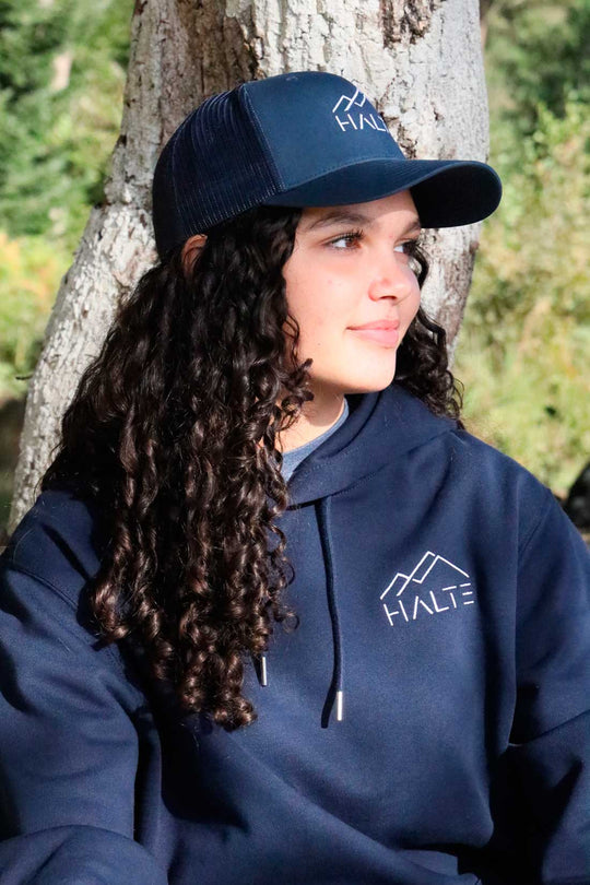 Sweat écologique basique unisexe brodé blanc - Femme