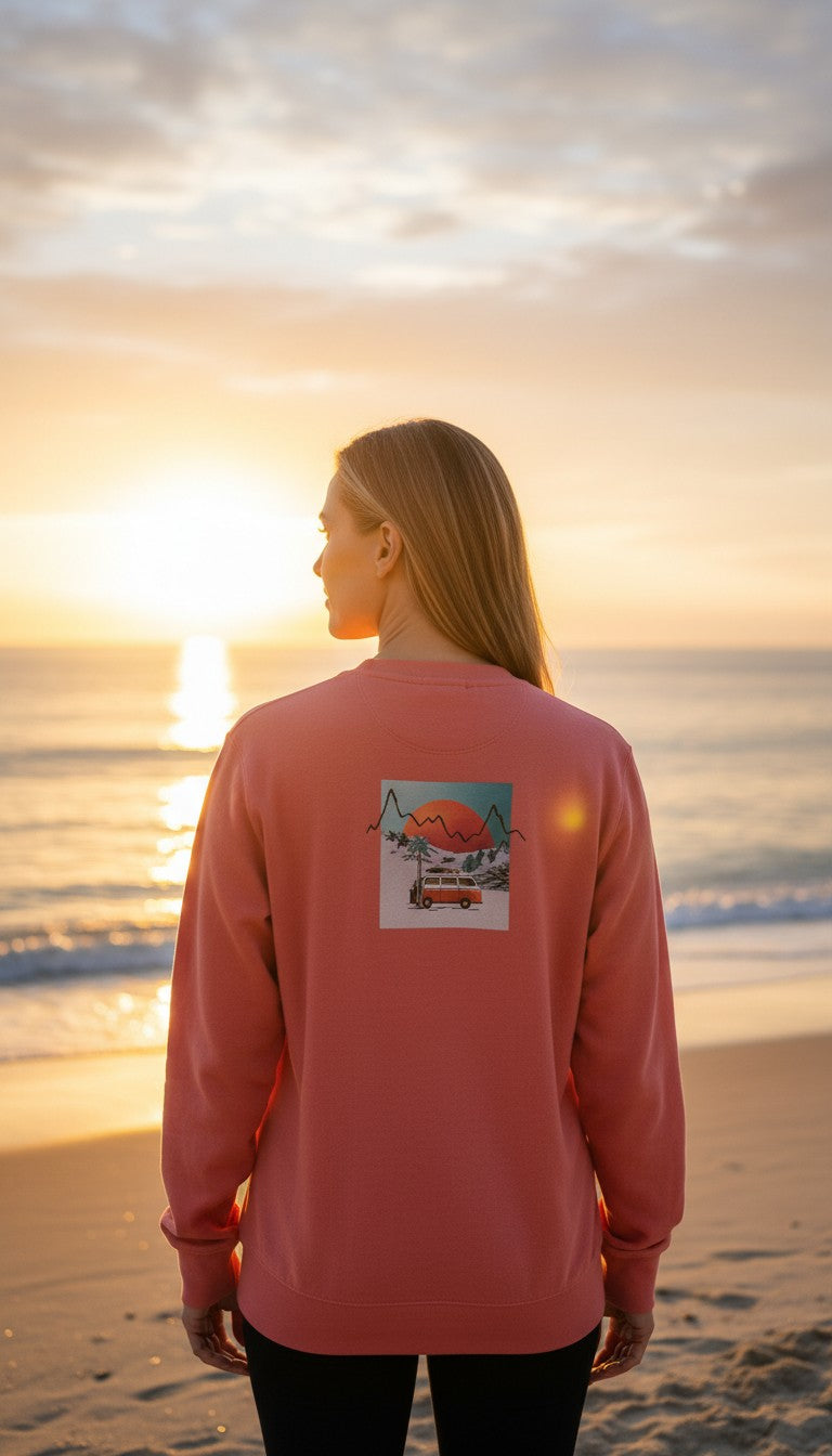 Sweat VanLife Écologique – Coupe ample – Femme