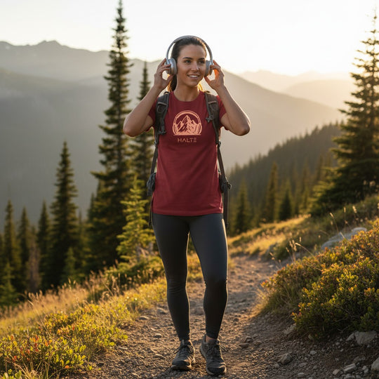 À l’Écoute du Sommet - Femme T-shirt en coton biologique